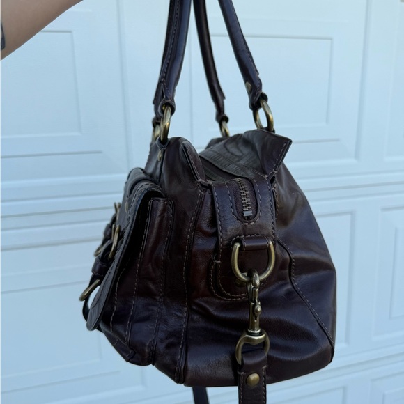 Coach Legacy Garcia Brown Leather Shoulder Bag No. E0893-12704 🤎 - Picture 4 of 8